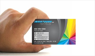 Cơ hội kinh doanh từ tấm danh thiếp