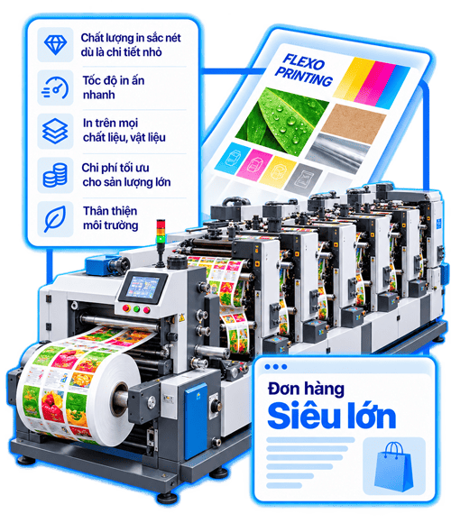 In flexo hộp giấy Công nghệ in flexo hộp giấy