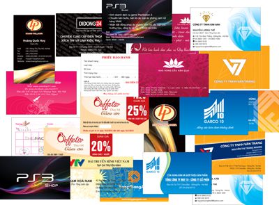 Ghép in card visit giá rẻ