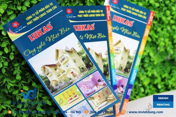 Thiết kế in tờ gấp cho chiến dịch quảng cáo