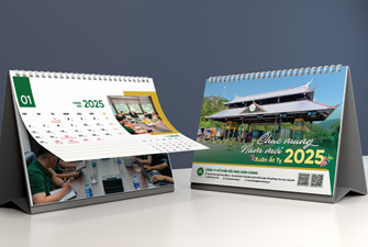 Mẫu lịch để bàn độc đáo công ty Hữu Nghị Tân Cương