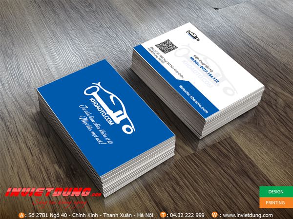 In card visit cao cấp