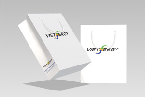 Mẫu túi giấy công ty Vietnergy