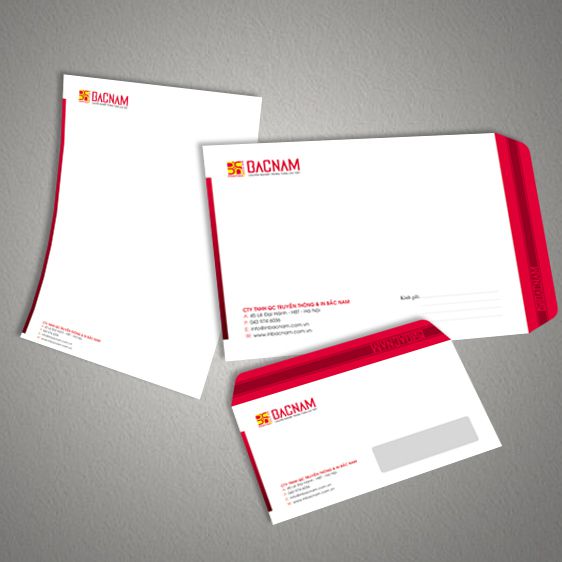 Cách in phong bì theo danh sách giá rẻ nhất và đẹp nhất