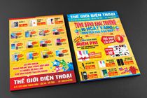 Mẫu in tờ rơi cửa hàng điện thoại